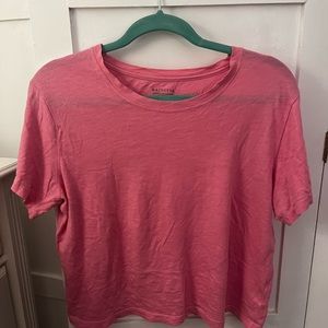 Pink Athleta Cotton Tshirt